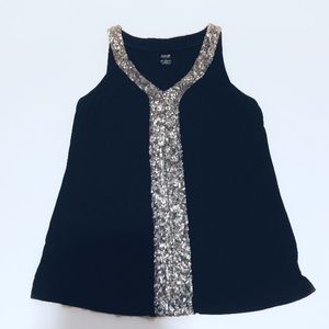 Sequin tank top